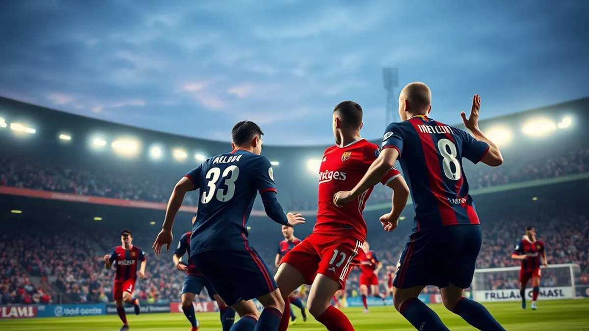 Osasuna vence 2-0 al Rayo Vallecano en LaLiga EA Sports